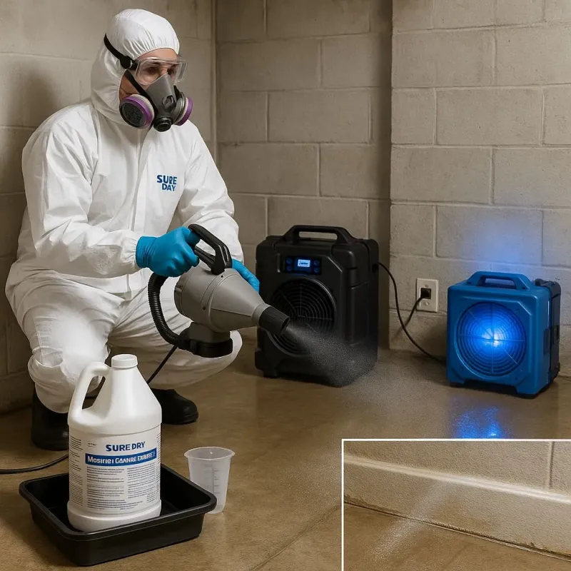 Sanitization and Odor Removal process in Batesville, TX