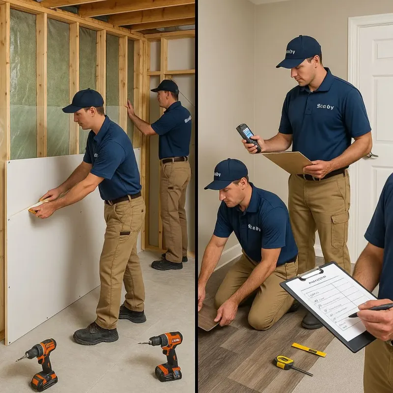 Repairs and Reconstruction process in Batesville, TX
