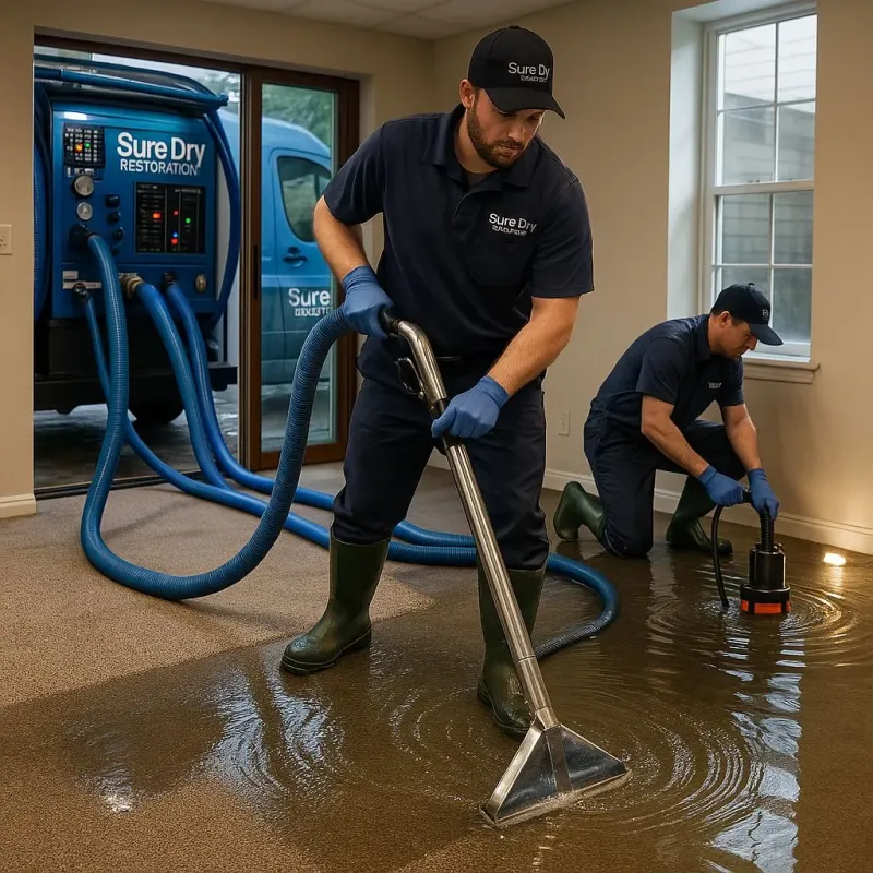 Water Extraction and Removal process in Batesville, TX